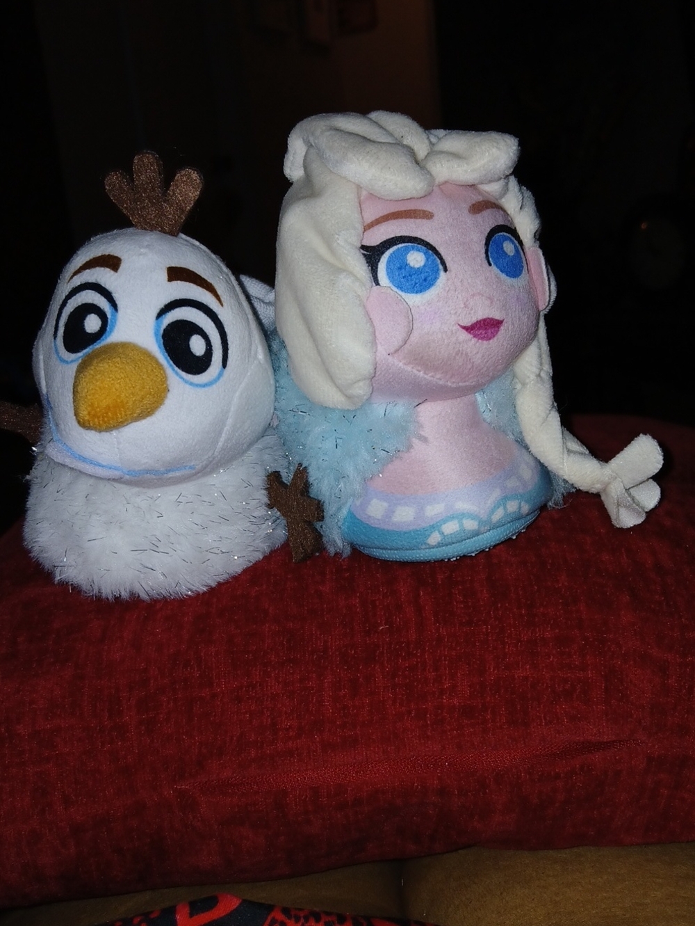 Plush Duo - Elsa & Olaf Slippers